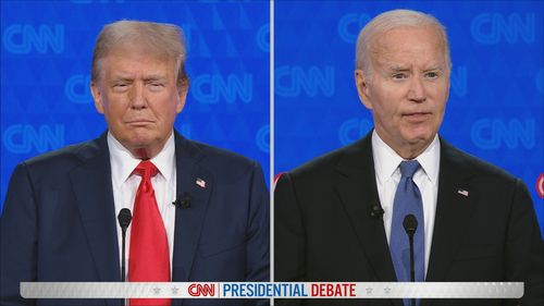 Trump, Biden were quizzed on economy.