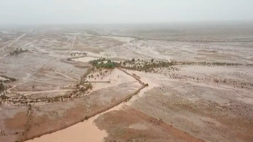 Lluvia en el sur de Australia