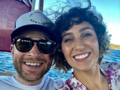 Zoë Foster Blake and Hamish Blake on holiday