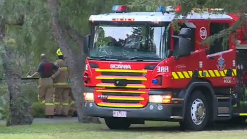 Firefighters found the body at 6.30am. (9NEWS)