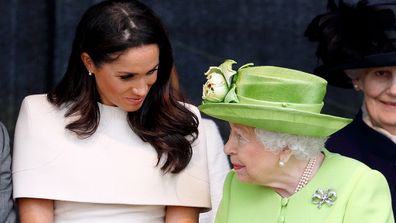 Queen Elizabeth and Meghan Markle in June 2018