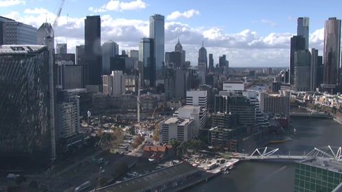 Victorians are set to shiver through some chilly conditions with the city hitting a low of just 7C tomorrow. Picture: 9NEWS