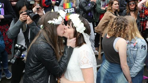 Same-sex couples can now legally marry in Australia. 