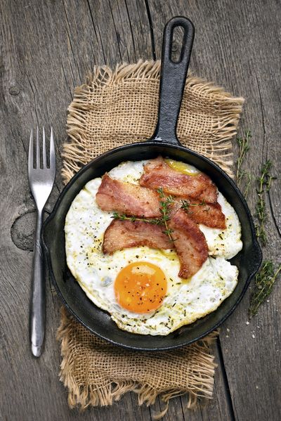 <strong>Eggs (and bacon!)</strong>