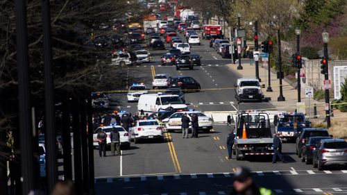 Suspect arrested for trying to ram police car near US Capitol: police