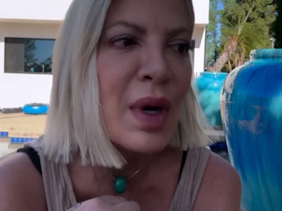 Tori Spelling gives update after car crash involving her kids
