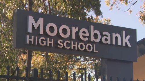 Moorebank High School uses fingerprint scan technology outside bathrooms to stop graffiti.