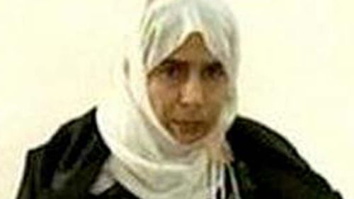 Would-be suicide bomber Sajida al-Rishawi who is facing execution in Jordan. 