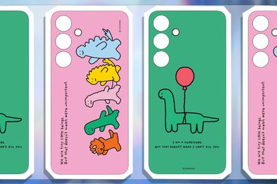9PR: Samsung Joguman Case Plate for Samsung Galaxy S24+, Pink and Samsung Brachio Balloon Case Plate for Samsung Galaxy S24+, Green
