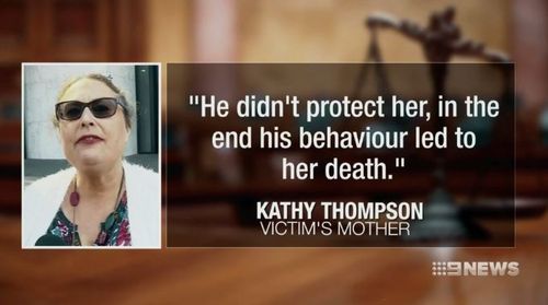 Ms Thompson's mother Kathy said her daughter's death was senseless. (9NEWS)