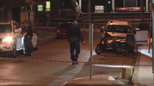 Police were unable to locate the two men and are now investigating the attack. Picture: 9NEWS.