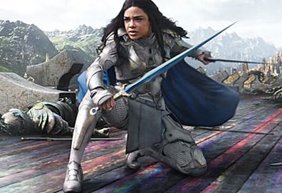 Tessa Thompson as Valkyrie in Thor: Ragnarok (Marvel/Disney)