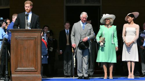 Prince Harry paid tribute to the 22 people who lost their lives in the Manchester Arena bombing attack. (PA/AAP)