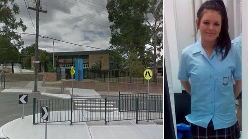 Melissa attends Hills Sports High School at Seven Hills but failed to show up on Thursday. (9NEWS)