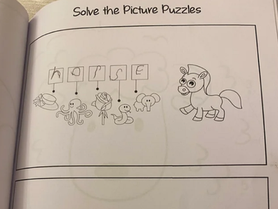 childrens puzzle in book stumps parent