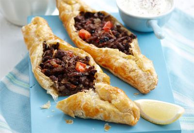 Thursday: Middle Eastern lamb mince pasties