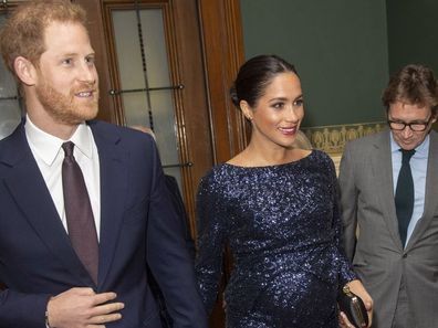 Harry and Meghan pregnant with Archie