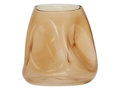 Amber Irregular Vase — Kmart