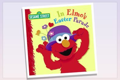9PR: In Elmo's Easter Parade by Naomi Kleinberg touch and feel boardbook cover
