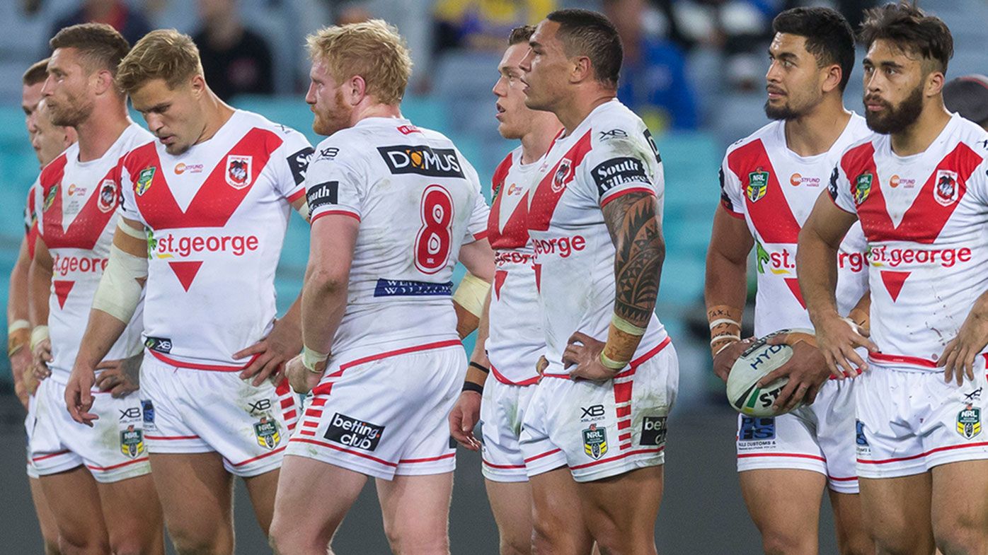 St George Illawarra are under fire after a dismal second half of the NRL season