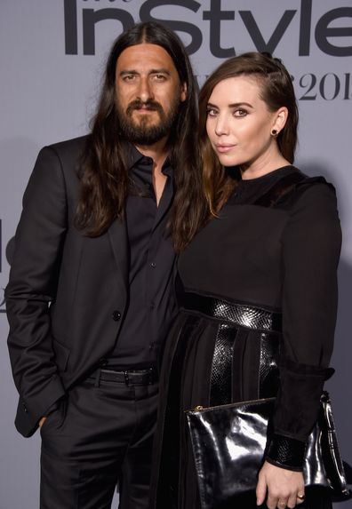 Lykke Li and Jeff Bhasker attends the InStyle Awards at Getty Center on October 26, 2015 in Los Angeles, California.