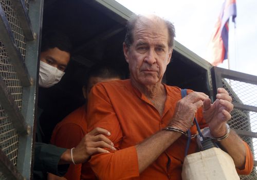 Australian filmmaker James Ricketson expected home at 8pm tonight.