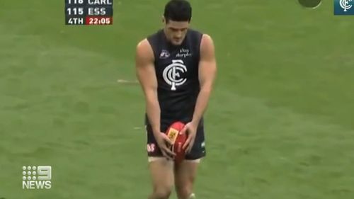 The QR links to this video of Fevola's 2007 game.