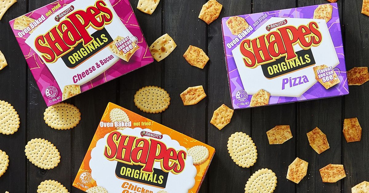 NRL Grand Final snack foods: Arnott's reveals most popular Shapes ...