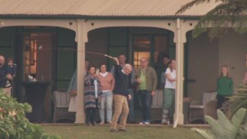 Outgoing Prime Minister Scott Morrison has hosted a staff party in the garden of Kirribilli House, as he prepares to move out of the official residence after brutally losing the election.