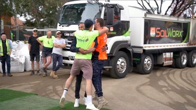 The Block 2021: The twins Luke and Josh get revenge on Ronnie with a hilarious soccer penalty shootout