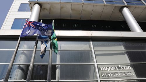  The Australian Embassy in Tel Aviv, Israel.