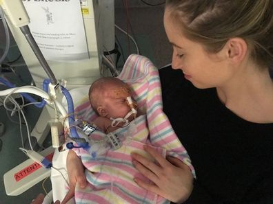 Sydney father runs half marathon for premature baby son