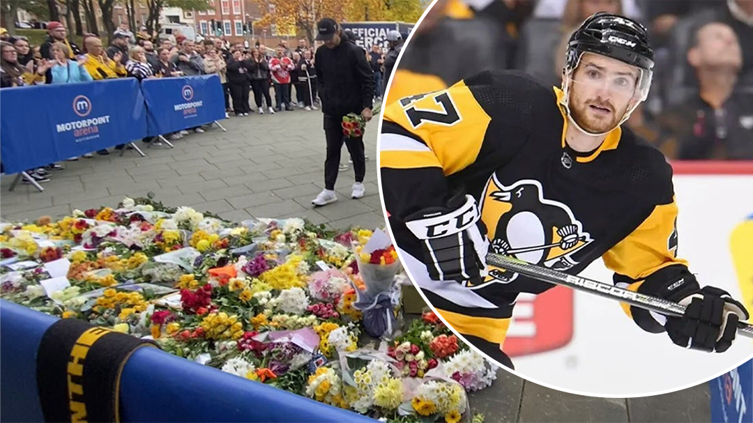 'My sweet angel': Ice hockey player Adam Johnson's girlfriend mourns tragic death after 'freak accident'