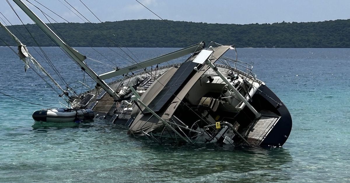 Two tonnes of cocaine found on sailboat in island paradise