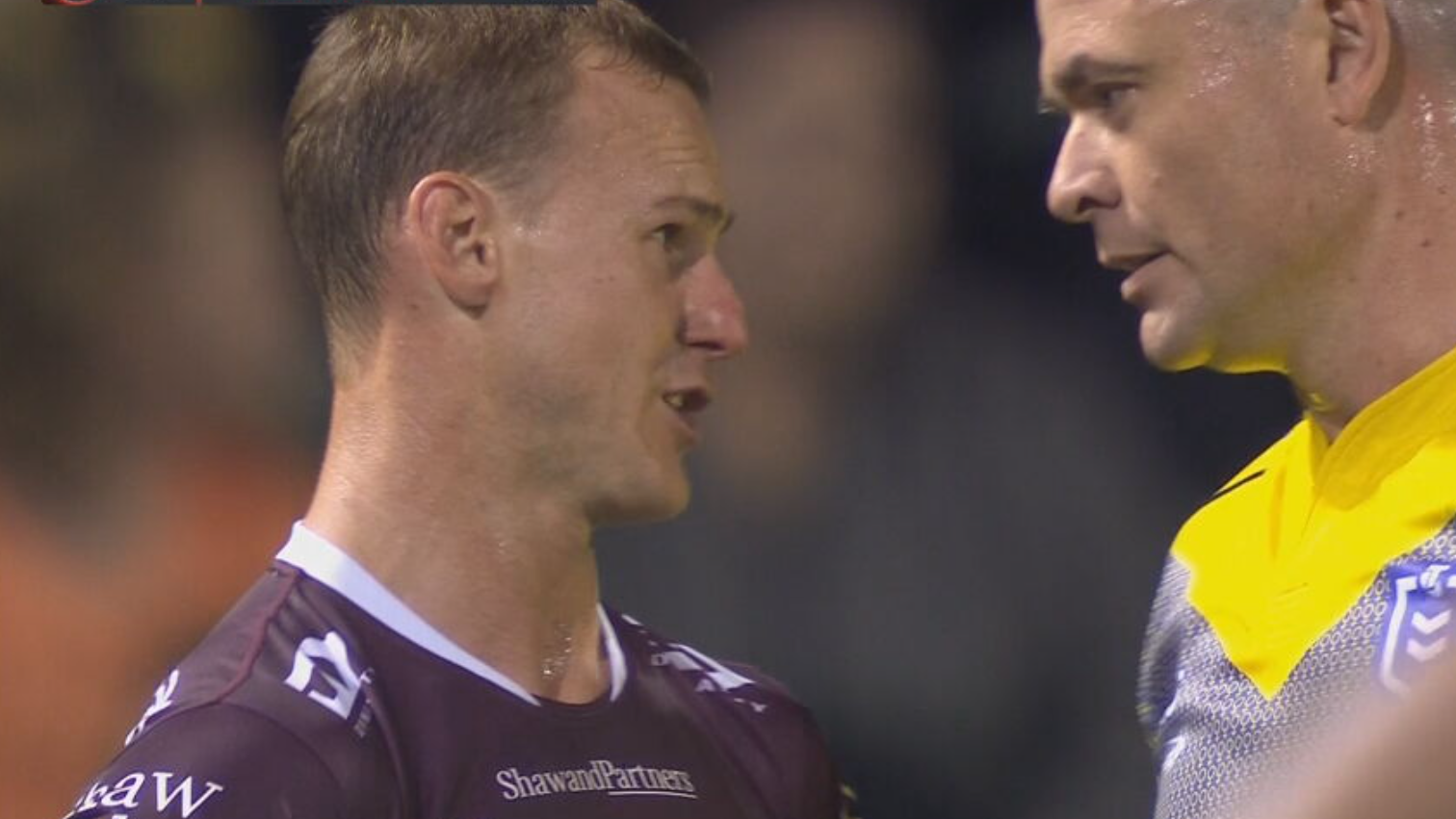 LIVE: DCE's bizarre referee query after penalty