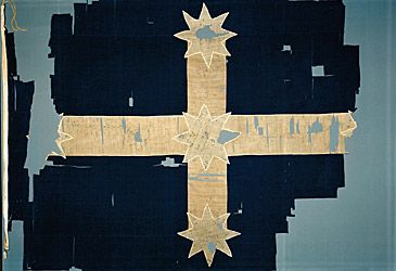 Where was the Eureka flag reputedly first flown?