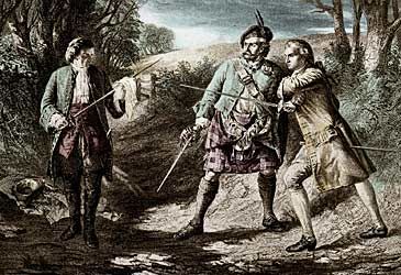 Walter Scott's Rob Roy is set amid which conflict?