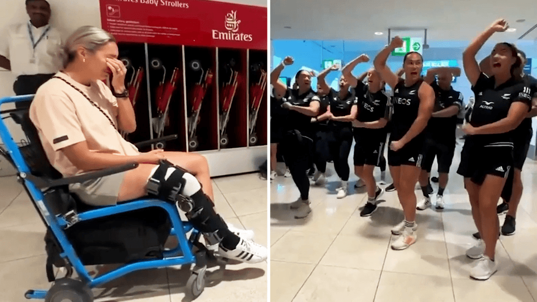 New Zealand sevens captain Sarah Hirini faces nervous wait with knee injury after tearful farewell