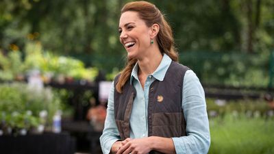 Kate Middleton pops into a garden centre
