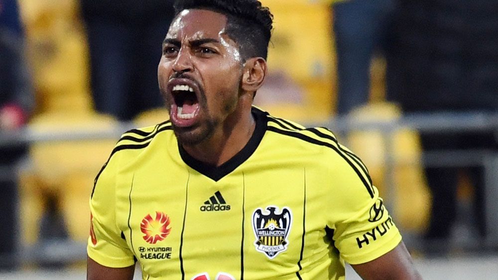 Roy Krishna bagged a double for Wellington. (AAP)