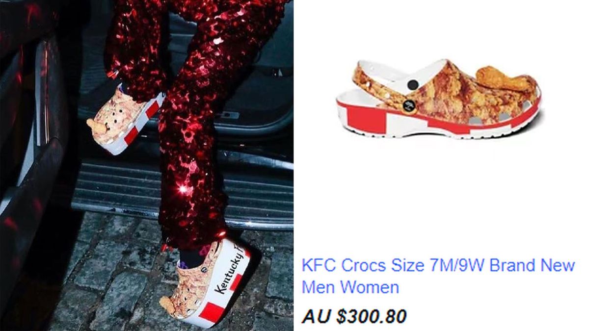 Fans furious as KFC Crocs sell out in 30 minutes - 9Kitchen