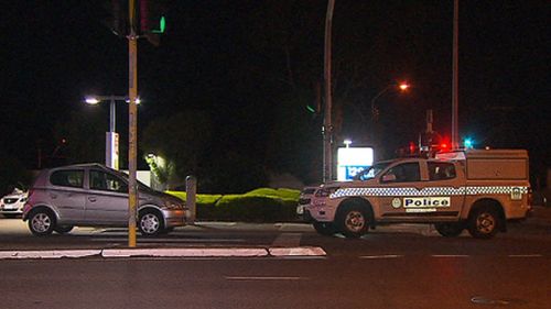 Investigators are trying to determine how the pair was hit metres from a pedestrian crossing. (9NEWS)