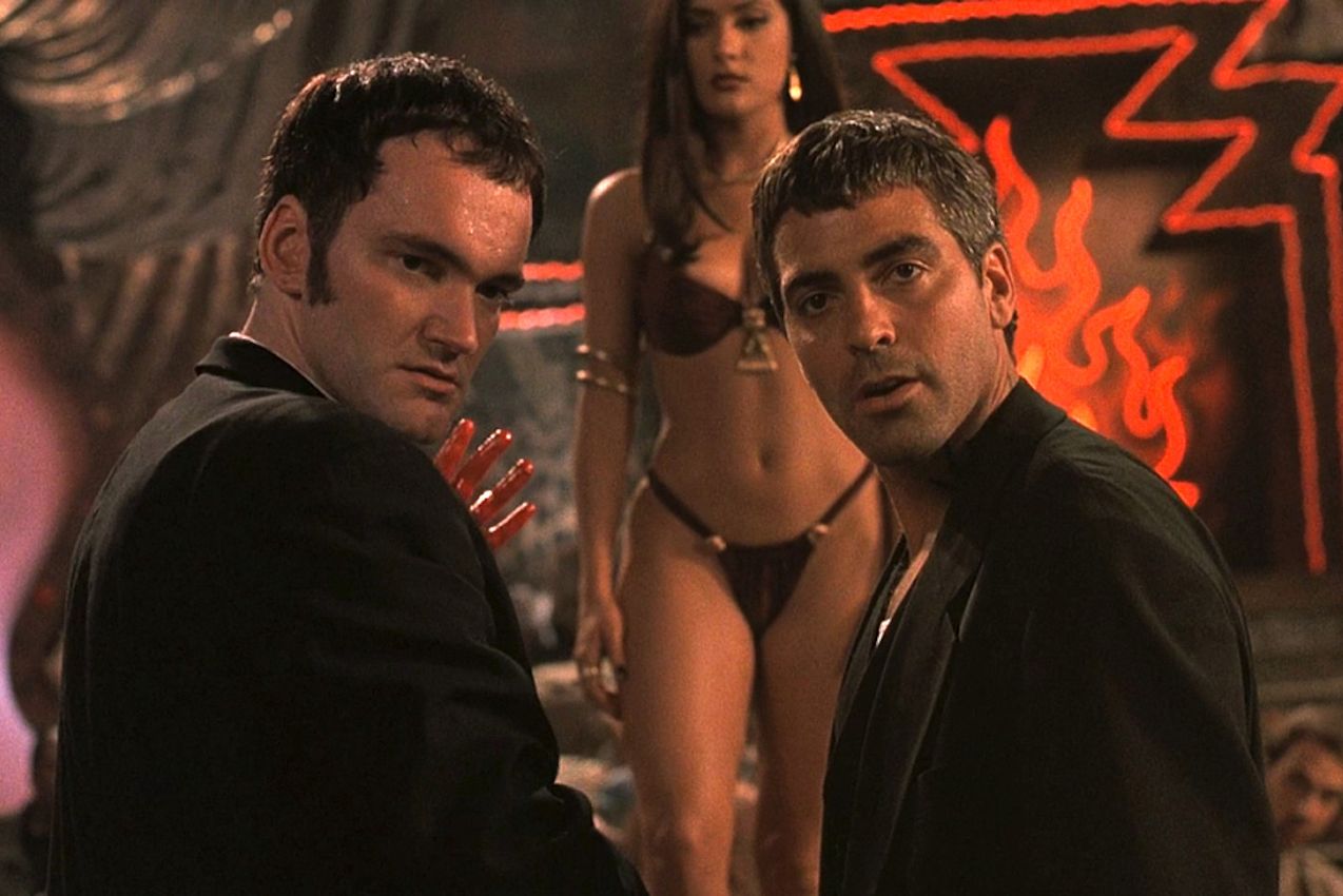 George Clooney and Quentin Tarantino star in From Dusk Till Dawn. 