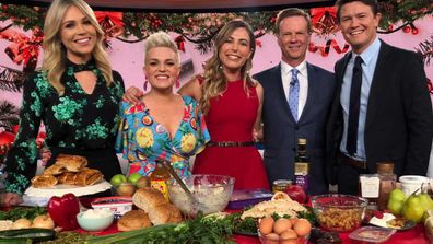 Jane de Graaff and Lyndi Cohen talk healthy Xmas food swaps on Today Show