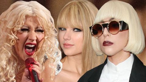 Christina Aguilera, Taylor Swift, Lady Gaga