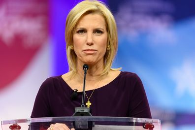 OXON HILL, MD, UNITED STATES - 2019/02/28: Laura Ingraham, host of The Ingraham Angle on Fox News Channel, seen speaking during the American Conservative Union's Conservative Political Action Conference (CPAC) at the Gaylord National Resort & Convention Center in Oxon Hill, MD. (Photo by Michael Brochstein/SOPA Images/LightRocket via Getty Images)