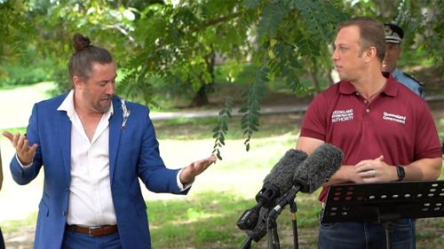 Mikey Webb has been a constant presence during official Queensland press conferences in recent years.