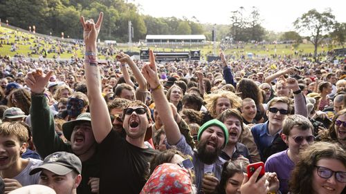 Splendour in the Grass organisers pushed ahead on Saturday after weather chaos.