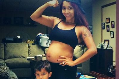 @snooki: "No matter what happens in life, I will ALWAYS be a strong mother for my son and future daughter. My life is you."