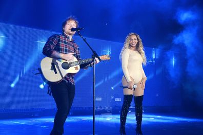 Beyoncé and Ed Sheeran